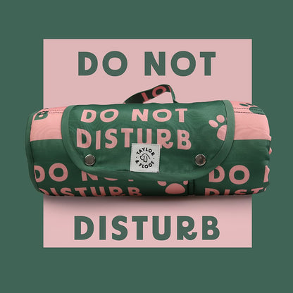 Taylor and Floof Do Not Disturb dog settle mat – UK-designed training aid