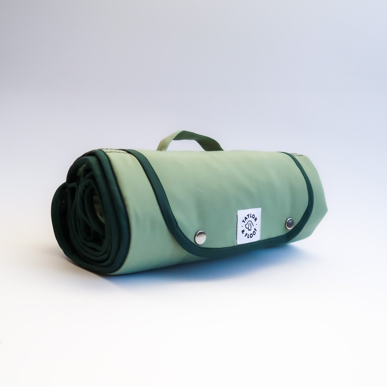 Sage Green Dog Travel Mat – Lightweight and durable sage green travel mat for dogs, perfect for crate comfort, training calm behaviour, and cozy settling at home or on the go.